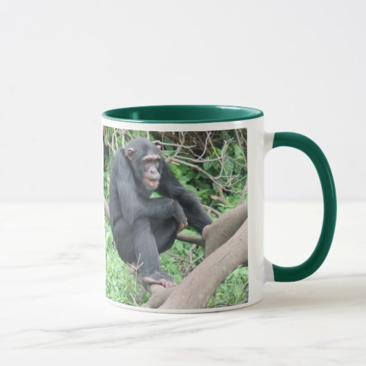 Mug J'aime des chimpanzés (Droite)