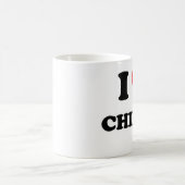 Mug J'aime des chimpanzés (Centre)