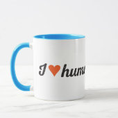 Mug J'aime des colibris (Gauche)