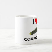 Mug J'aime des courgettes (Centre)
