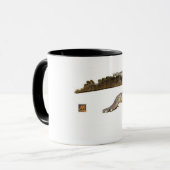 Mug J'aime des crocodiles ! (Devant gauche)