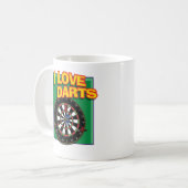MUG J'AIME DES DARDS (Devant gauche)
