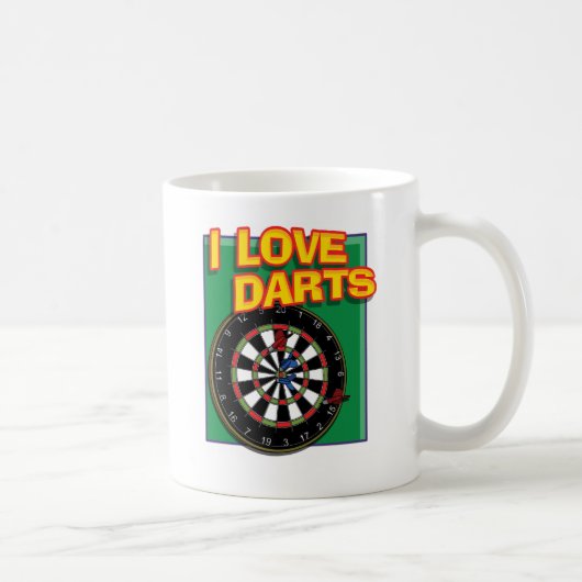 MUG J'AIME DES DARDS (Droite)
