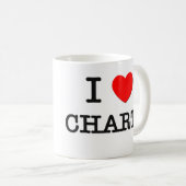 Mug J'aime des diagrammes (Devant droit)