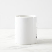 Mug J'aime des dinosaures - T-Rex (Centre)