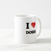 Mug J'aime des doses (Devant droit)
