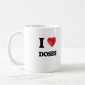 Mug J'aime des doses (Gauche)