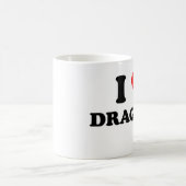 Mug J'aime des dragons (Centre)