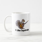 Mug J'aime des écureuils (Gauche)