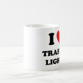 Mug J'aime des feux de signalisation (Centre)