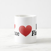 Mug J'aime des finances (Centre)