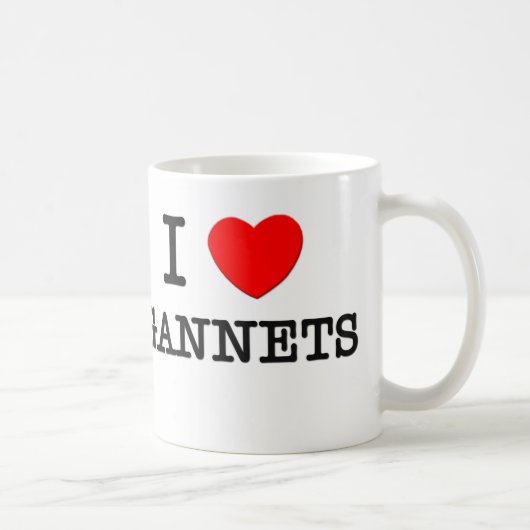 Mug J'aime des fous de Bassan (Droite)