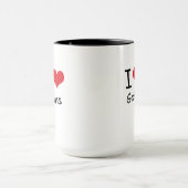 Mug J'aime des gains (Centre)