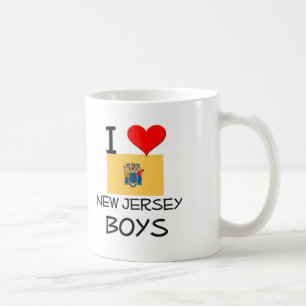 Mug J'aime des garçons de New Jersey