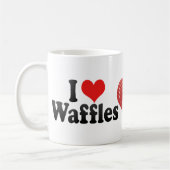 Mug J'aime des gaufres (Gauche)