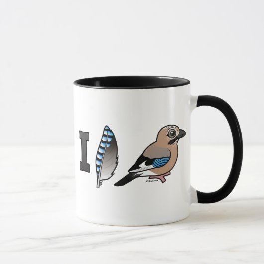 Mug J'aime des geais (Droite)