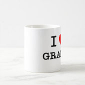 Mug J'aime des graphiques (Centre)