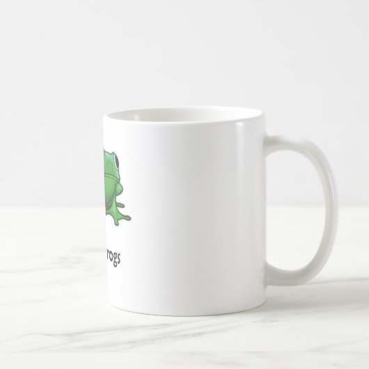 Mug J'aime des grenouilles (Droite)