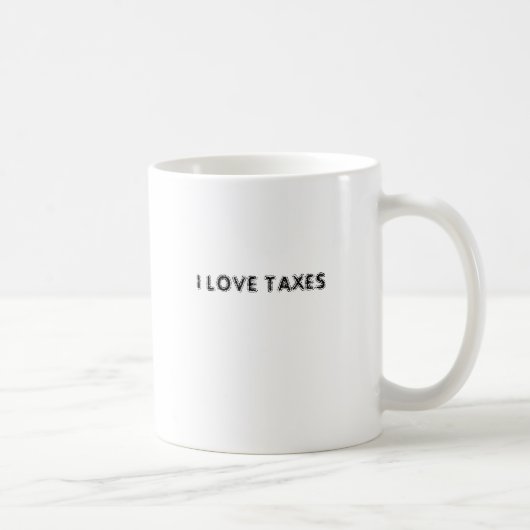 MUG J'AIME DES IMPÔTS (Droite)