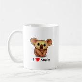 Mug J'aime des koala (Gauche)