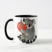 Mug J'aime des koala (Gauche)
