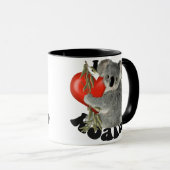 Mug J'aime des koala (Devant droit)