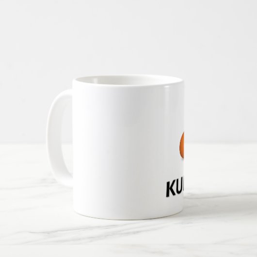 Mug J'aime des kumquats (Devant gauche)