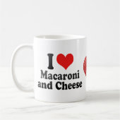 Mug J'aime des macaronis+et fromage (Gauche)