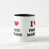 Mug J'aime des marges bénéficiaires (Centre)