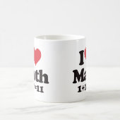 Mug J'aime des maths ! (Centre)