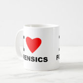 Mug J'aime des médecines légales (Devant gauche)