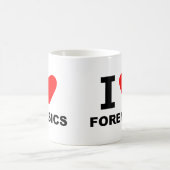 Mug J'aime des médecines légales (Centre)