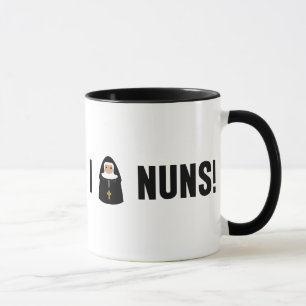 Mug J'aime des nonnes