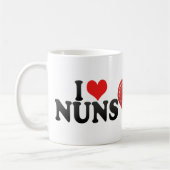 Mug J'aime des NONNES (Gauche)