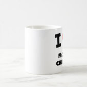 Mug J'aime des organigrammes (Centre)