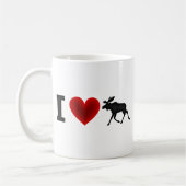 Mug J'aime des orignaux (Gauche)
