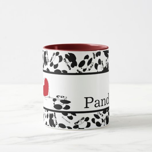 Mug J'aime des pandas (Centre)