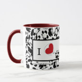 Mug J'aime des pandas (Gauche)