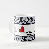 Mug J'aime des pandas (Devant gauche)
