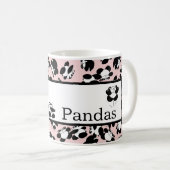 Mug J'aime des pandas (Devant droit)
