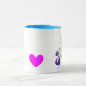 Mug J'aime des paons (Centre)