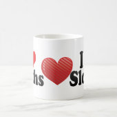 Mug J'aime des paresses (Centre)