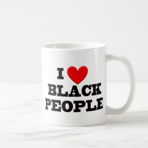 Mug J'aime des personnes de couleur
