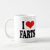 Mug J'aime des pets (Gauche)