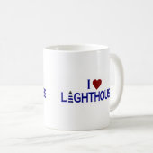 Mug J'aime des phares (Devant droit)