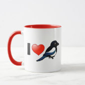 Mug J'aime des pies (Gauche)