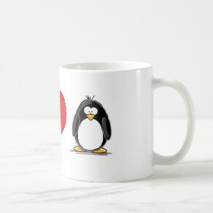 Mug J'aime des pingouins