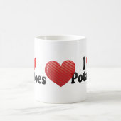 Mug J'aime des pommes de terre (Centre)