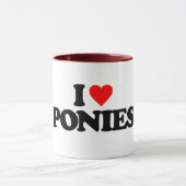 MUG J'AIME DES PONEYS (Centre)