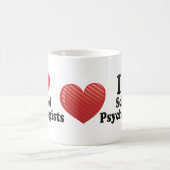 Mug J'aime des psychologues d'école (Centre)